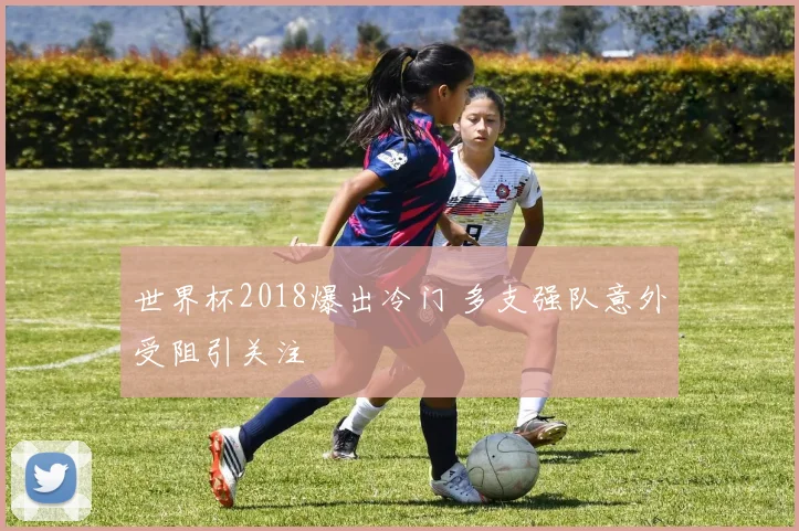 世界杯2018爆出冷门 多支强队意外受阻引关注